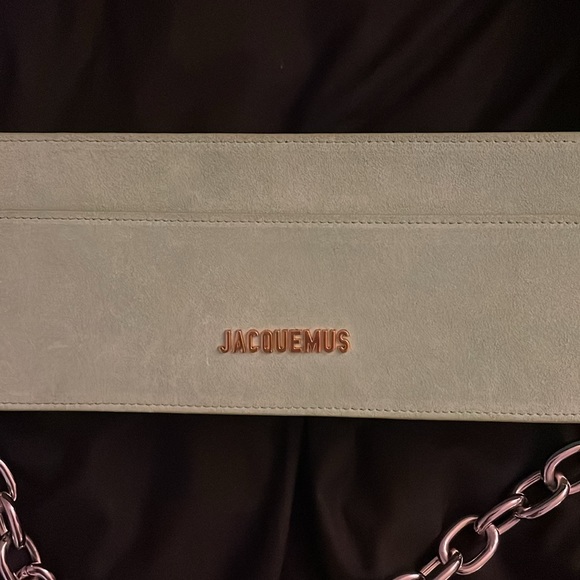 AUTHENTIC Green Suede Jacquemus Le CiuCiu Bag, barely used with dust bag - Picture 3 of 11